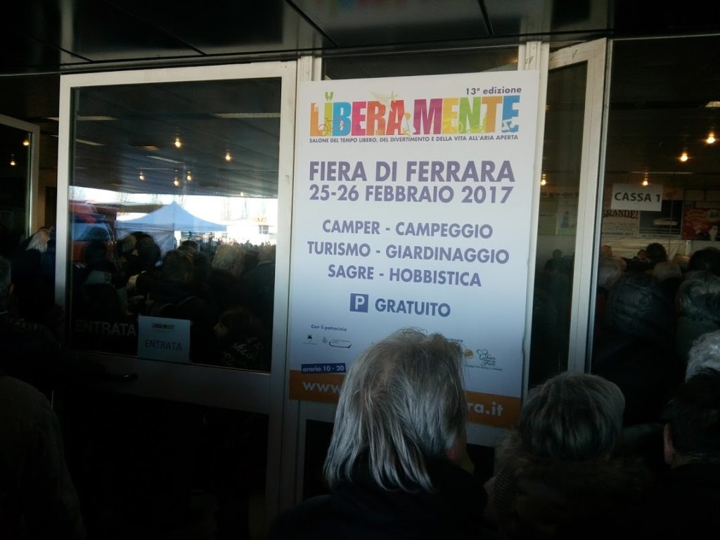 Liberamente - Ingresso fiera di Ferrara