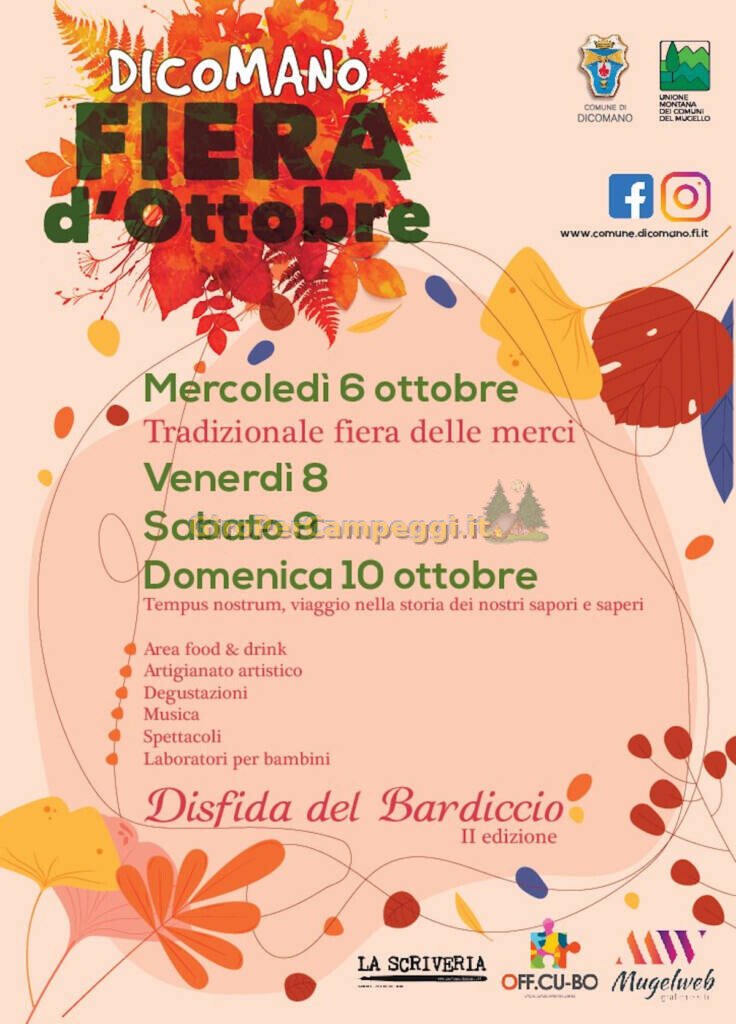 Fiera d'Ottobre a Dicomano (FI)