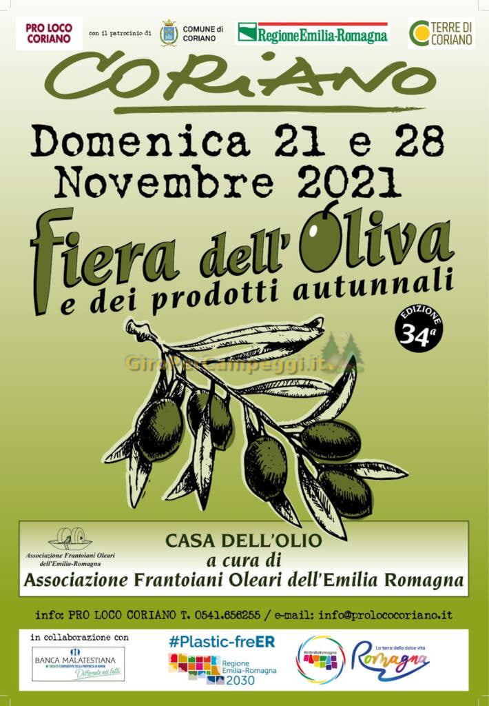 Fiera dell'oliva e dei Prodotti Autunnali a Coriano (RN)