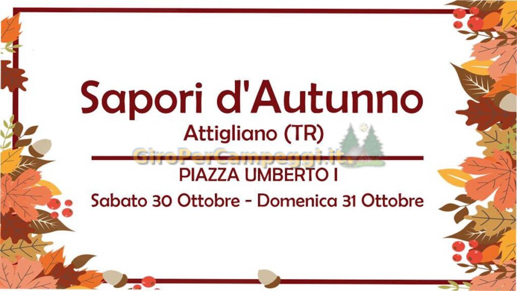 Sapori D’Autunno Ad Attigliano (TR)