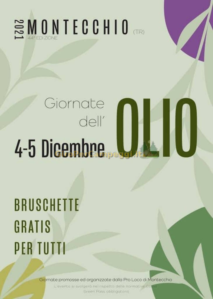 Festa dell'Olio a Montecchio (TR)