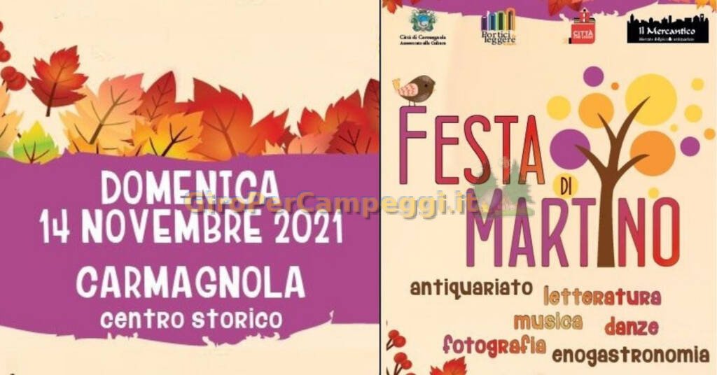 Festa di San Martino a Carmagnola (TO)