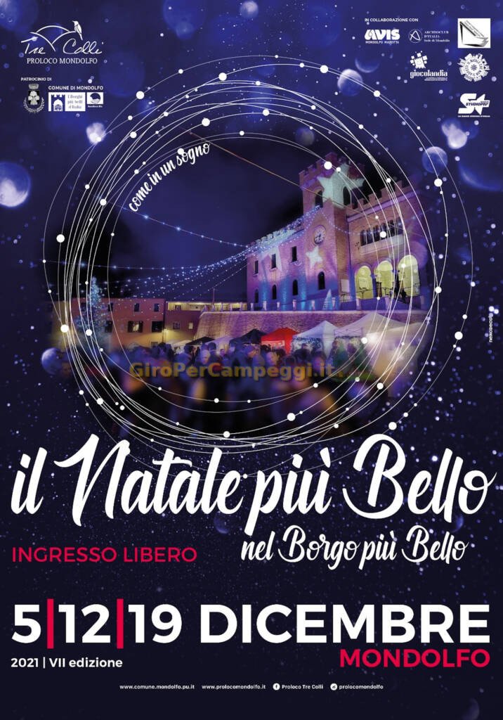 Il Natale più Bello nel Borgo più Bello Mondolfo (PU)