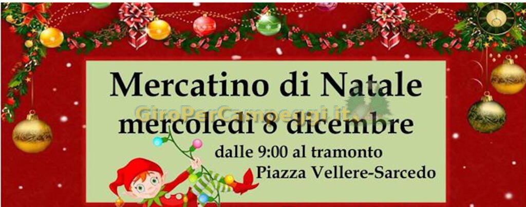 Mercatino di Natale a Sarcedo (VI)