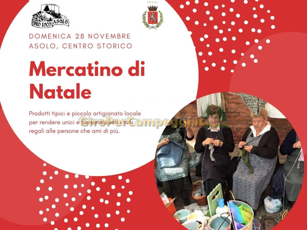 Mercatino di Natale ad Asolo (TV)