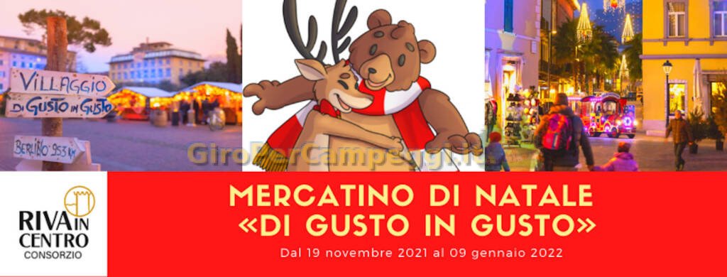 Mercatino di Natale di Gusto in Gusto a Riva del Garda (TN)