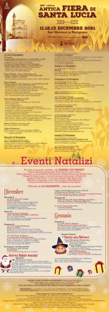 Antica fiera di Santa Lucia ed eventi Natalizi