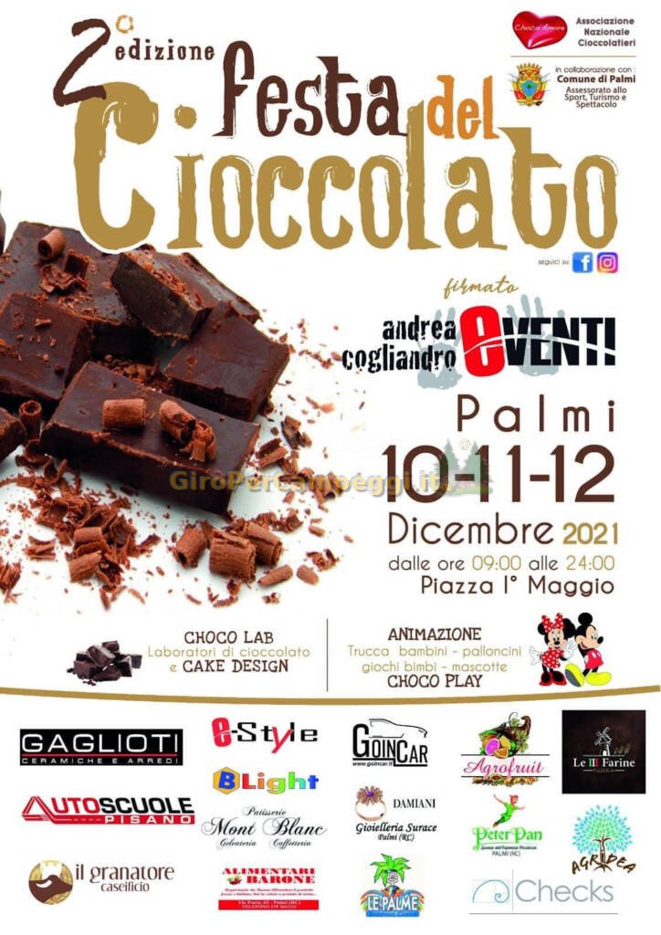 Festa del Cioccolato a Palmi (RC)