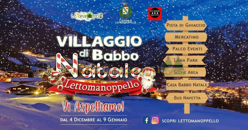 Il Villaggio di Babbo Natale a Lettomanoppello (PE)