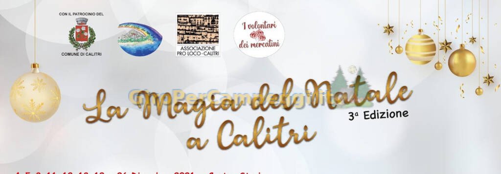 La Magia del Natale a Calitri (AV)2021