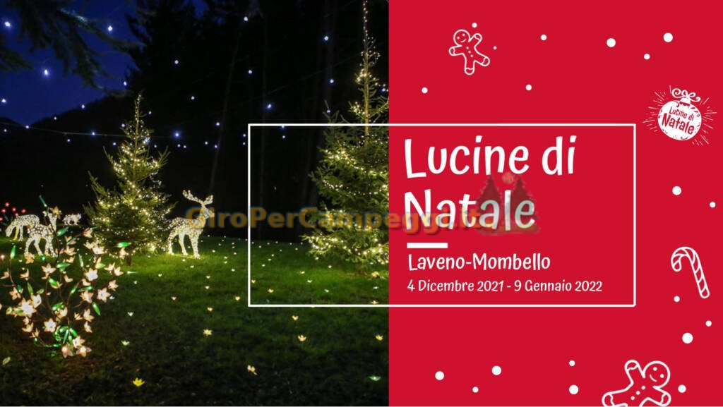 Lucine di Natale a Laveno-Mombello (VA)