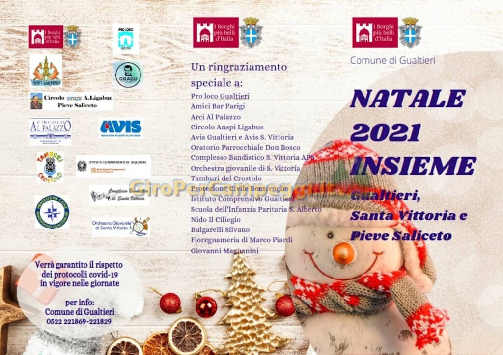 Natale Insieme Gualtieri (RE) 2021