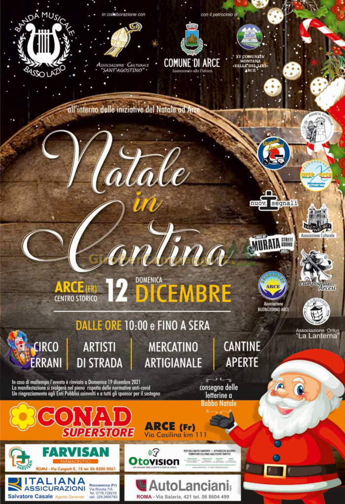 Natale in Cantina Arce (FR)