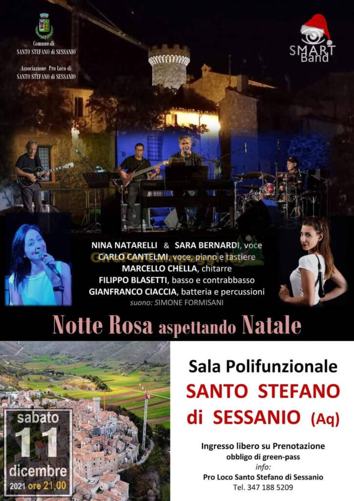 Notte Rosa - Aspettando Natale a Santo Stefano di Sessanio (AQ)