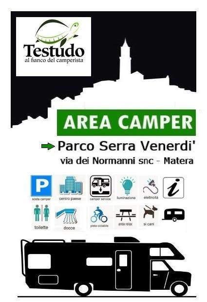 Area Camper Parco Serra Venerdì di Matera (MT)
