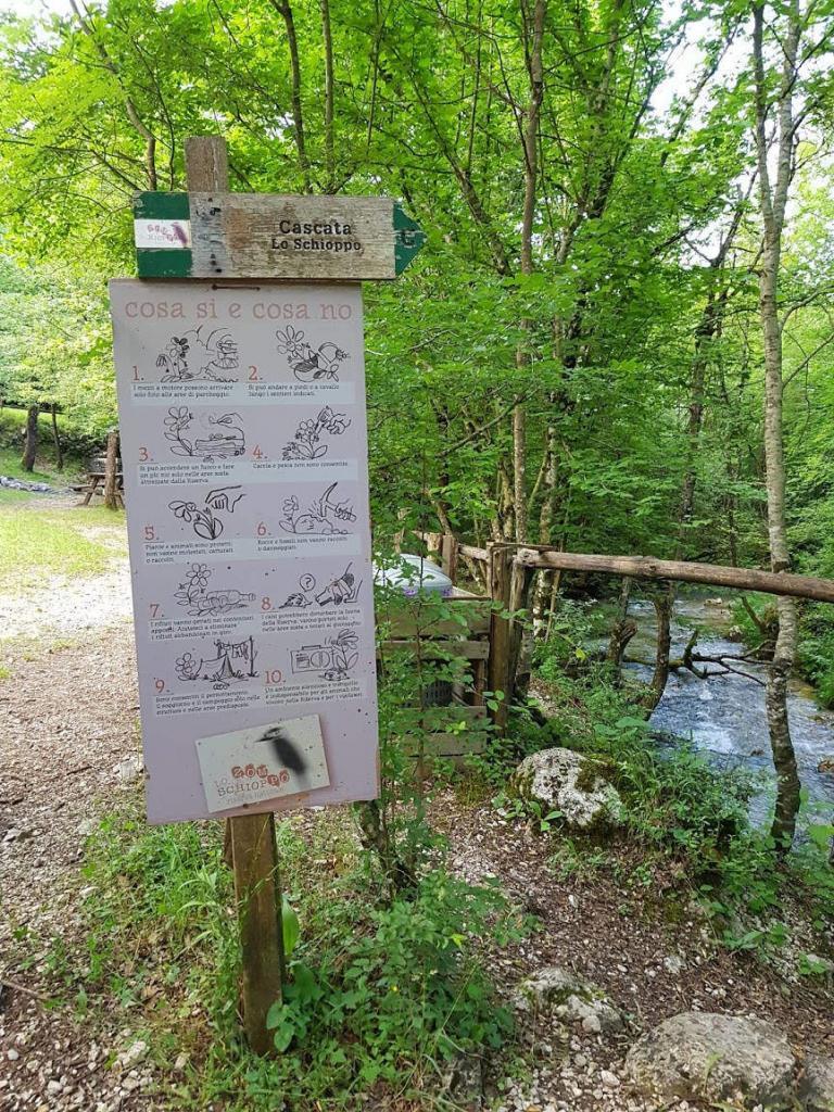 Camping Lo Schioppo di Morino (AQ) - Riserva Naturale di Zompo lo Schioppo