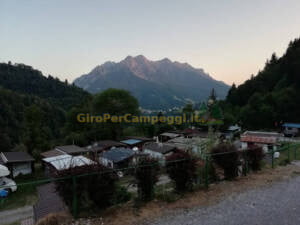 Camping Arera di Oltre il Colle veduta