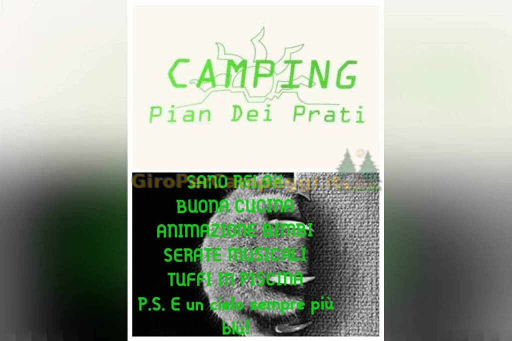 Camping Pian Dei Prati di Frontino (PU)