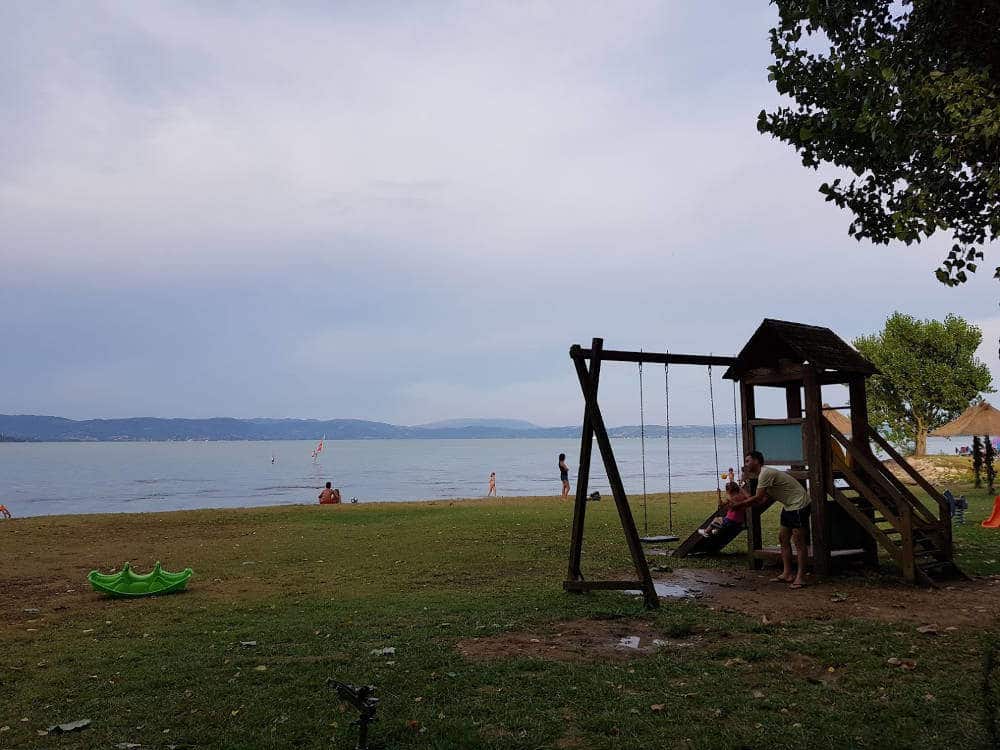 Camping Listro di Castiglione del Lago (PG) - area giochi