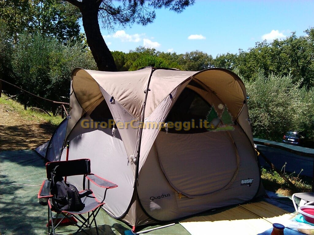 Camping Villaggio Cerquestra di Magione - La nostra tenda