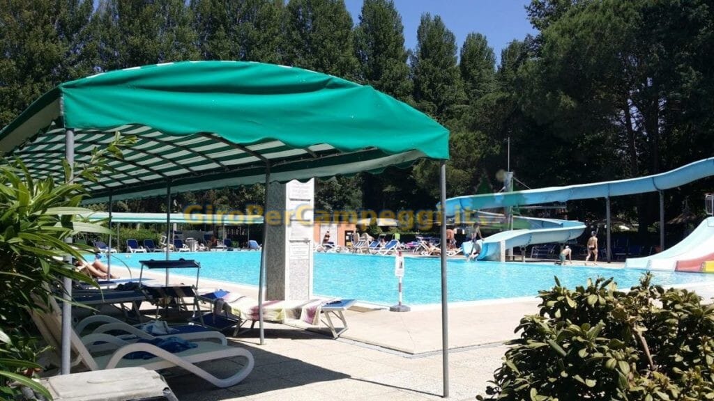 Piscina con Acqua-Scivolo del Camping Village Italgest