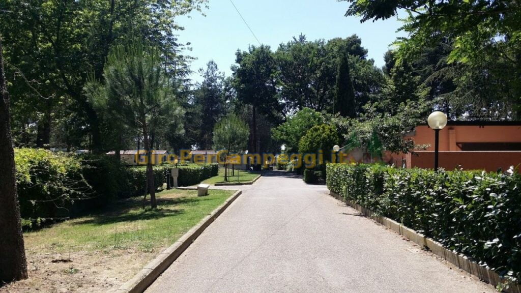 Strada Principale del Camping Village Italgest