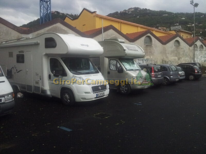 Area Camper Parcheggio Ippocastano di Como (CO)
