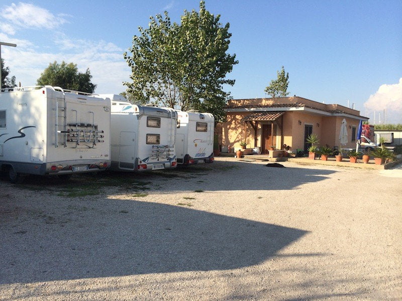 Area Camper Rimessaggio Tor San Michele di Ostia Lido (RM)