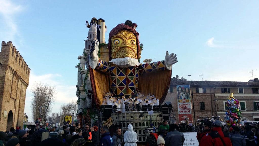 Con il Camper al Carnevale di Fano - i Carri