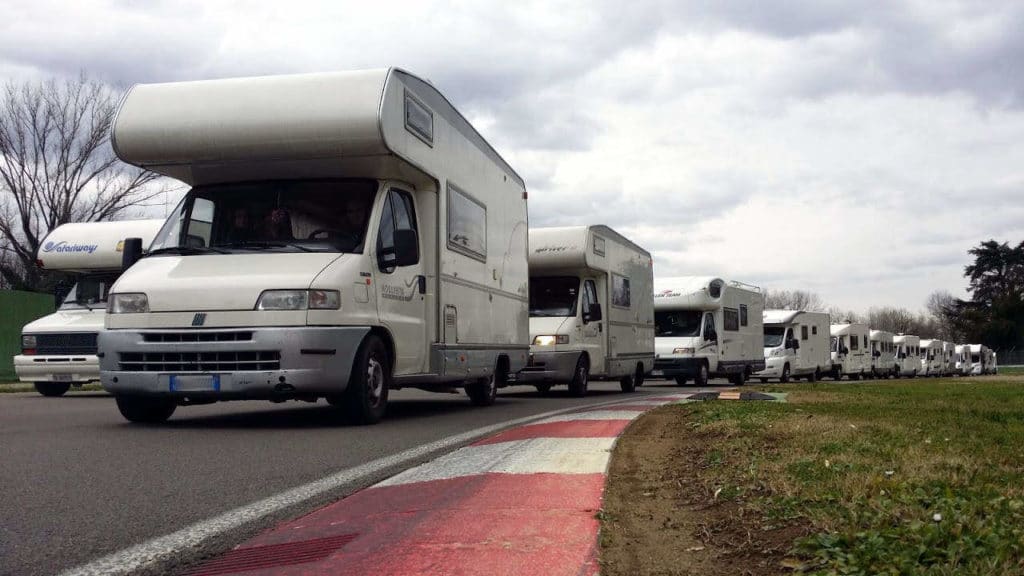 Con il Camper al Carnevale di Imola - Circuito di Imola