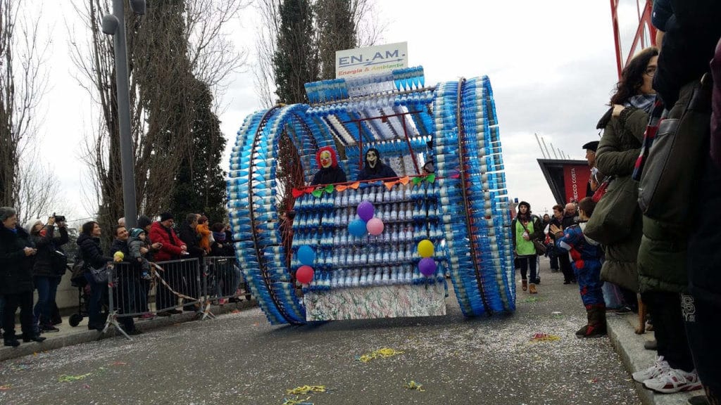 Con il Camper al Carnevale di Imola - i Fantaveicoli - Riciclo