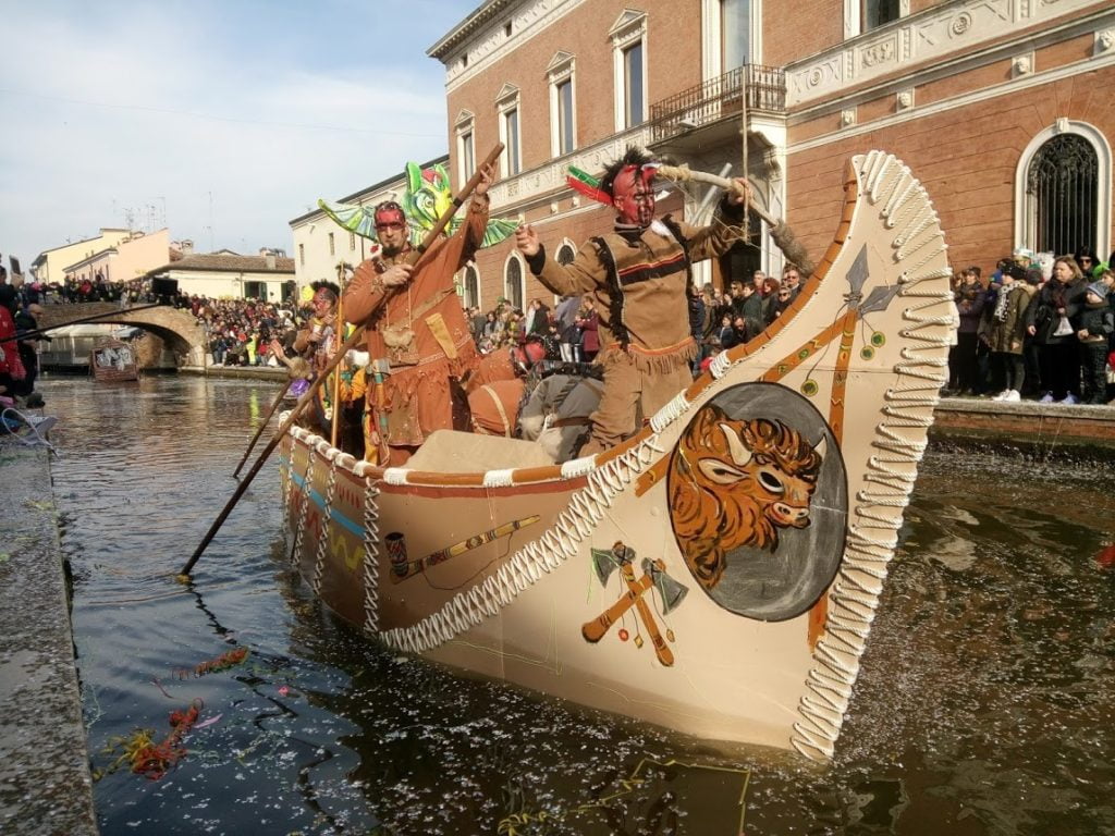 Carnevale sull'acqua di Comacchio - Gli Indiani