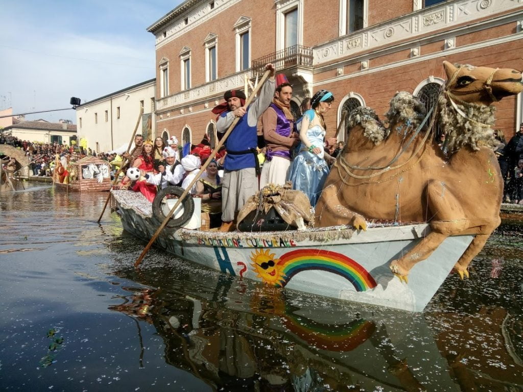 Carnevale sull'acqua di Comacchio - Il Cammello