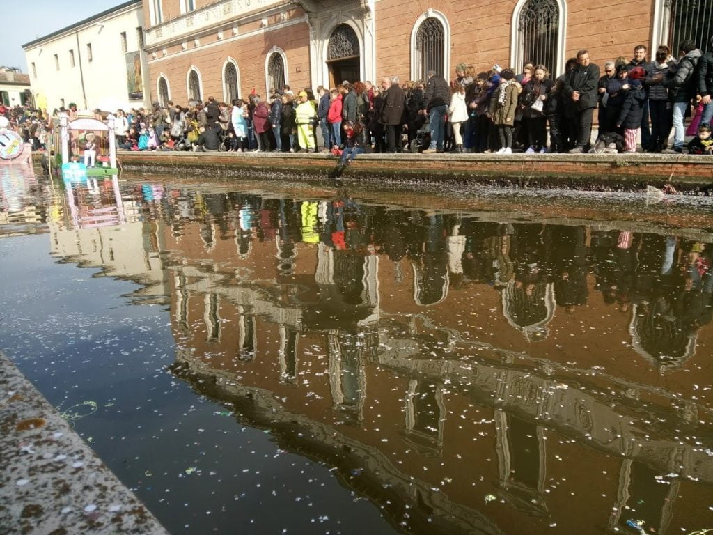 Carnevale sull'acqua di Comacchio - Il Canale a Specchio