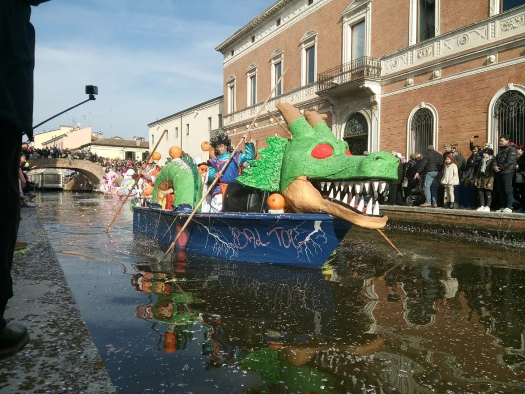 Carnevale sull'acqua di Comacchio - Il Drago