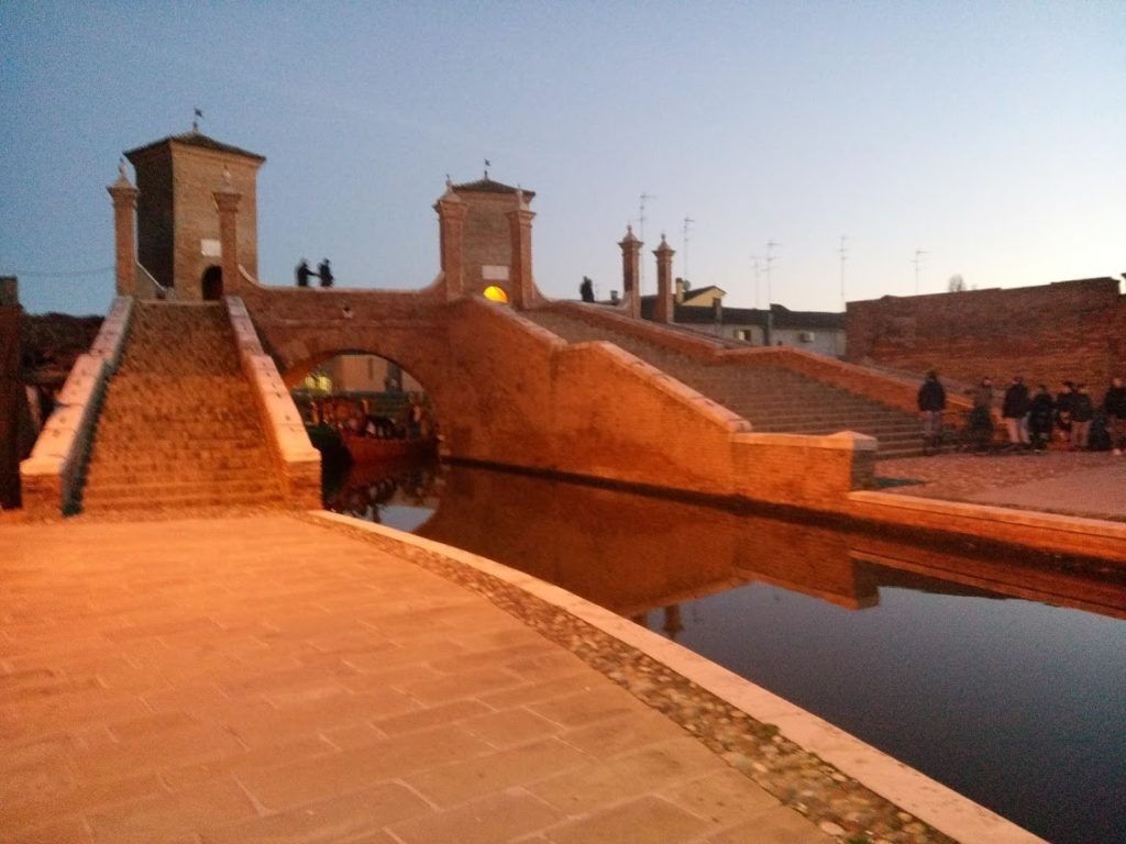 Comacchio un accesso al centro storico