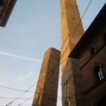 Bologna centro - Le due Torri: Garisenda e degli Asinelli