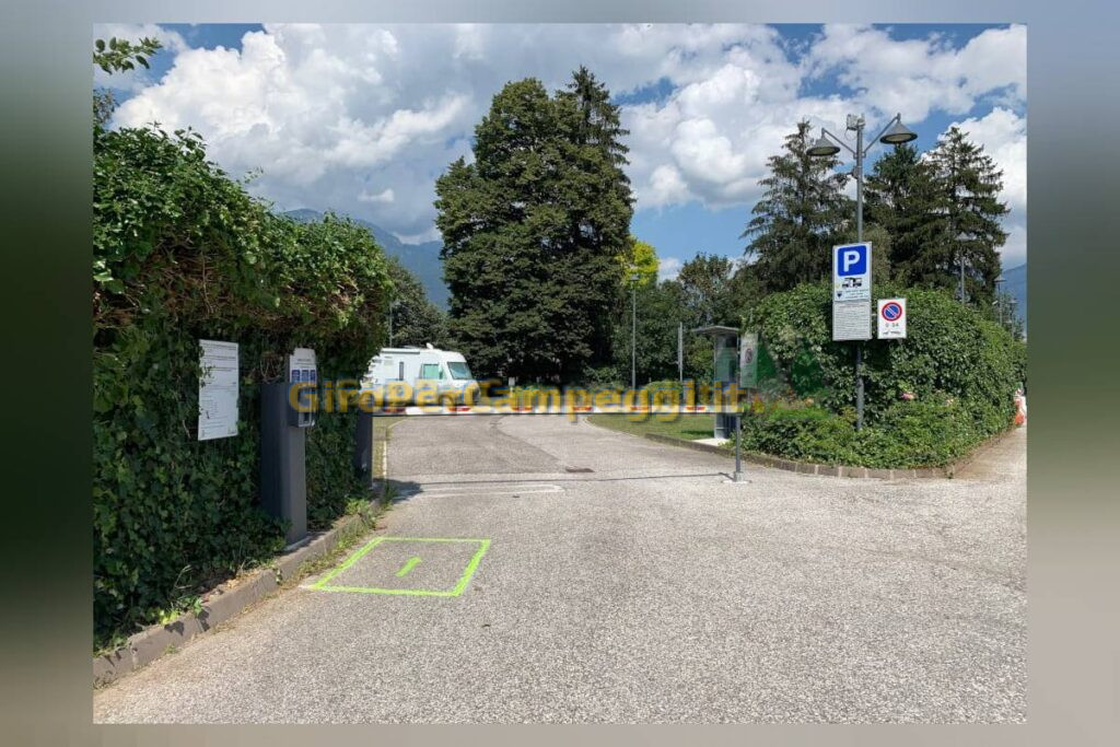 Area Sosta Camper di Borgo Valsugana (TN)