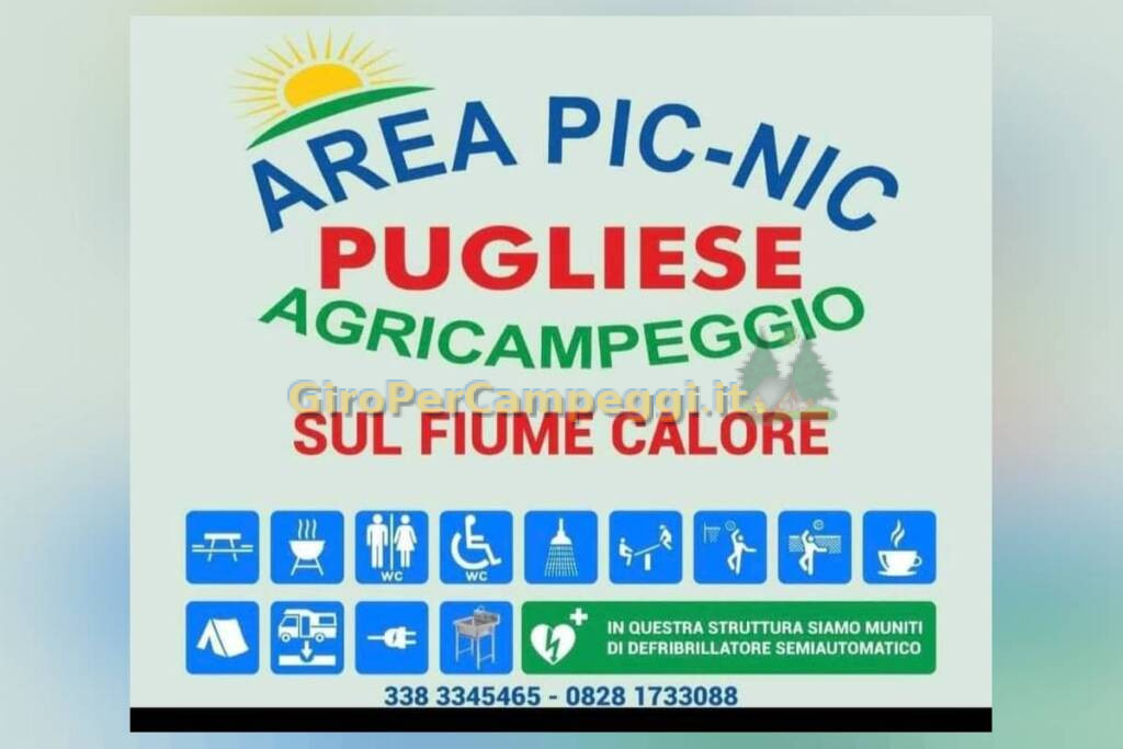 Agricampeggio Area PicNic Pugliese a Castelcivita (SA) banner