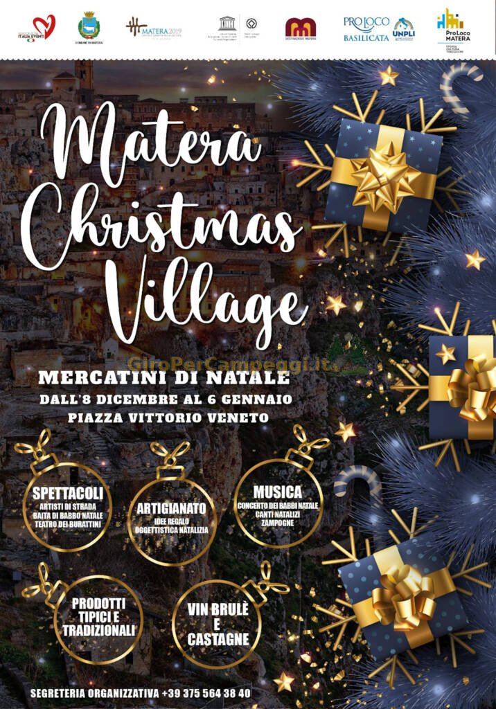 Matera Christmas Village