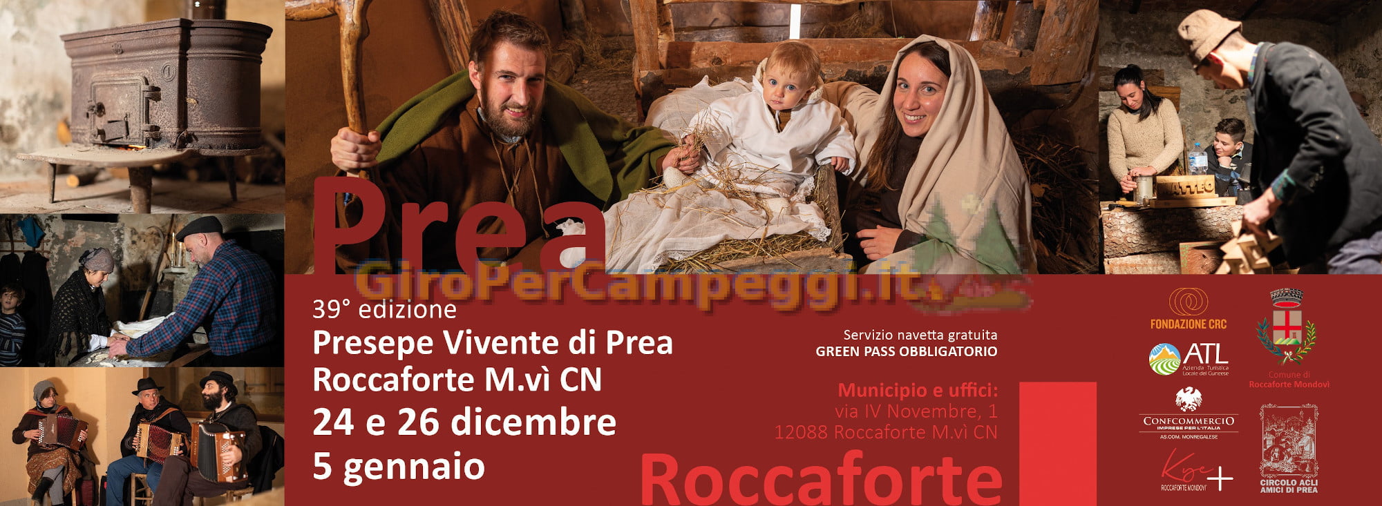 Presepe Vivente di Prea Roccaforte Mondovì (CN)
