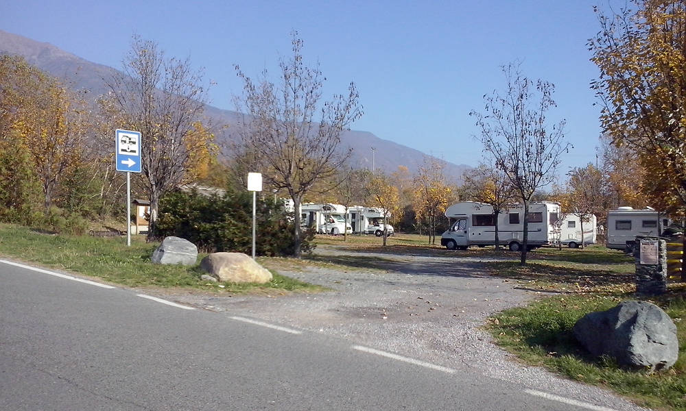 Area Sosta Camper Chianocco (TO)