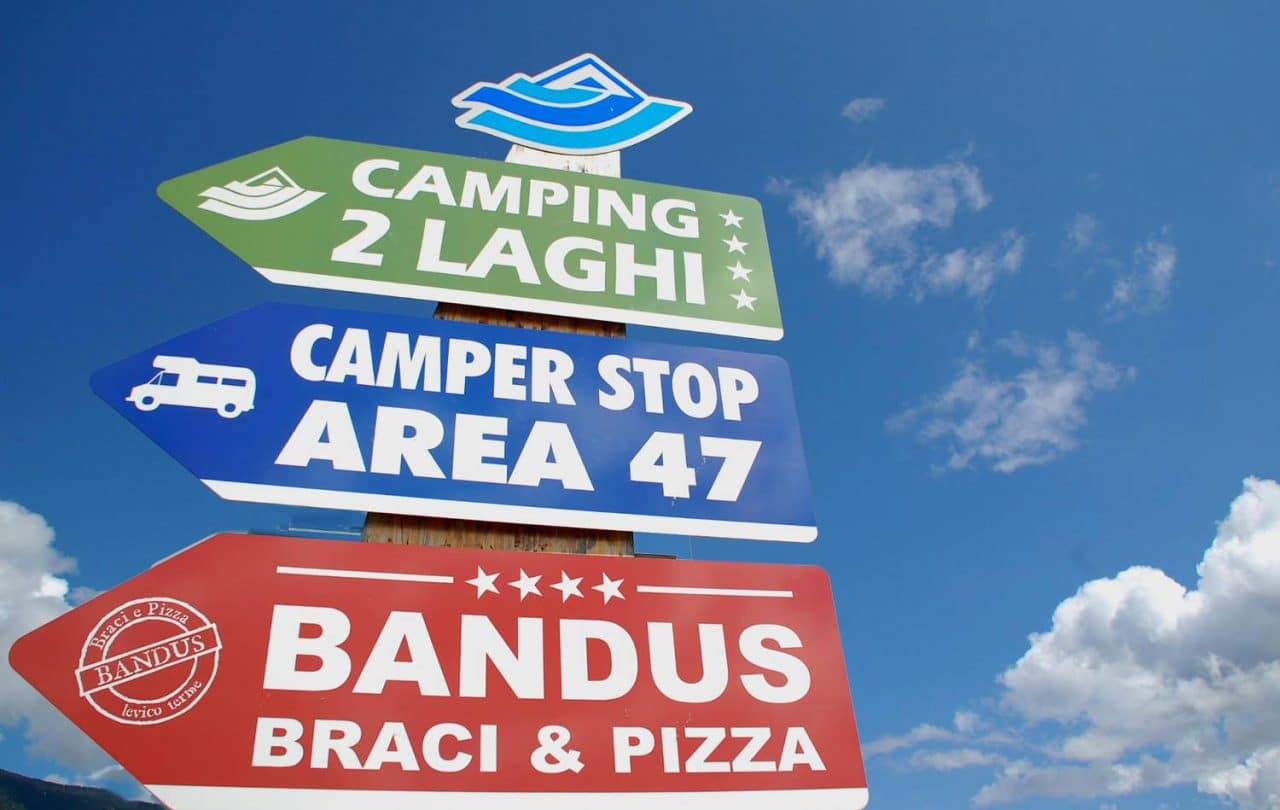 Camping 2 Laghi di Levico Terme (TN)